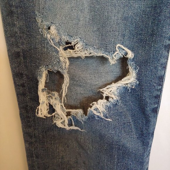 AGOLDE Sophie Distressed High Rise Skinny Crop size 29 - Picture 6 of 15